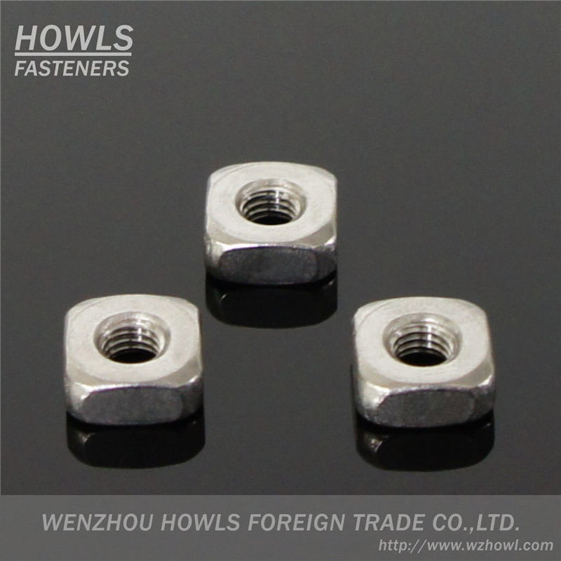DIN562 Square nut-With chamfer stainless steel